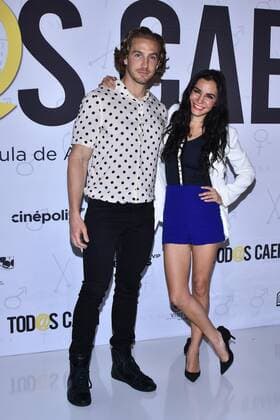 Todas Caen film press conference MEXICO CITY, MEXICO - SEPTEMBER 11: Miriam Higareda and Eugenio Siller poses for photos during Todas Caen film press conference at Cinepolis Plaza Universidad on September 11, 2019 in Mexico City, Mexico  Copyright: xCarlosxTischlerx EYE_7211