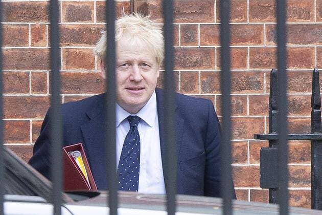 News Themen der Woche KW37 September 12, 2019, London, London, UK: London, UK. Prime Minister Boris Johnson departs the Back of Downing Street. London UK  - ZUMAl94_ 20190912_zaf_l94_002 Copyright: xGeorgexCracknellxWrightx
