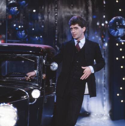Georgie Fame Georgie Fame, britischer R&B-Musiker, bei einem Fernsehauftritt, Deutschland ca. 1978. British R&B musician Georgie Fame performing on German TV, Germany ca. 1978, Deutschland Copyright: HelmutxReiss UnitedArchives83000480