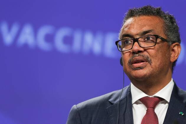 (190912) -- BRUSSELS, Sept. 12, 2019 -- Director-General of the World Health Organization (WHO) Tedros Adhanom Ghebreyesus speaks during a press conference on occasion of the Global Vaccination Summit in Brussels, Belgium, Sept. 12, 2019. ) (PORTRAITS)BELGIUM-BRUSSELS-WHO-VACCINATION SUMMIT ZhengxHuansong 