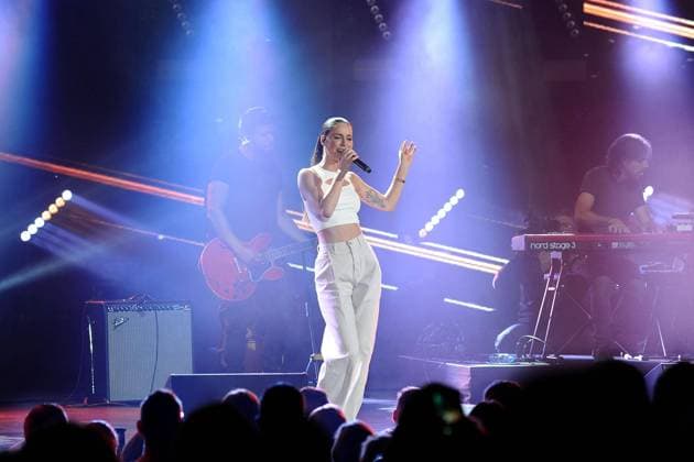 SWR3 New Pop Festival. Lena Meyer Landrut anläßlich des SWR3 New Pop Festival am 12.09.2019 im Festspielhaus Baden-Baden. 20190912MWI2917