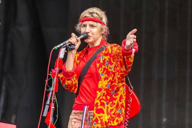 September 13, 2019, Chicago, Illinois, U.S: CAROLINE ROSE during the Riot Fest Music Festival at Douglas Park in Chicago, Illinois Chicago U.S. - ZUMAs135 20190913_zap_s135_021 Copyright: xDanielxDeSloverx