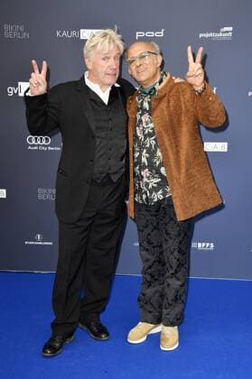 Jörg Schüttauf und Ramin Yazdani bei der Verleihung des Deutschen Schauspielpreises 2019 im Zoo Palast. Berlin, 13.09.2019