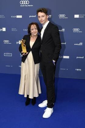 Eva Weißenborn und Jonathan Berlin bei der Verleihung des Deutschen Schauspielpreises 2019 im Zoo Palast. Berlin, 13.09.2019