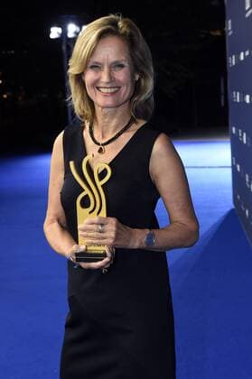 Helga Trüpel bei der Verleihung des Deutschen Schauspielpreises 2019 im Zoo Palast. Berlin, 13.09.2019