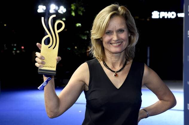 Helga Trüpel bei der Verleihung des Deutschen Schauspielpreises 2019 im Zoo Palast. Berlin, 13.09.2019