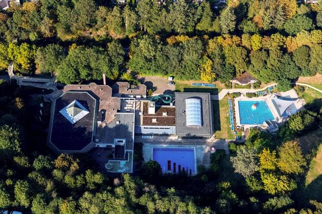 Luftbild, Familienbad Nattenberg, Talstraße, Lüdenscheid, Nordrhein-Westfalen, Deutschland !ACHTUNGxMINDESTHONORARx60xEURO!