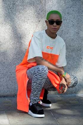 Street Style on day three of London Fashion Week SS 2020 on Saturday September 14th 2019, showcasing stylish individuals London is internationally known for.  (112123888)
