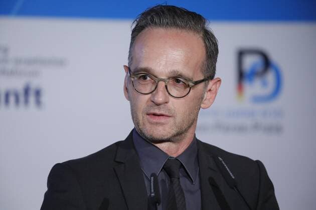Außenminister Heiko Maas, Deutschland, Berlin, Roten Rathaus , Shimon Peres Preis 2019 für Akademie Führung & Kompetenz. Preisverleihung am 15.09.2019 in Berlin