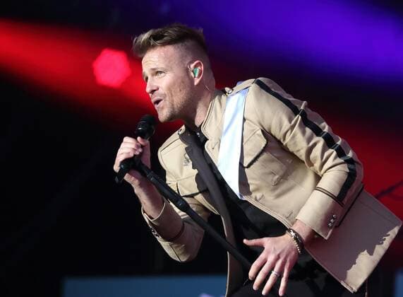 September 15, 2019, London, United Kingdom: Nicky Byrne of an Irish Pop vocal group (Westlife) performs live on stage at the BBC Radio 2 Live in Hyde Park, London. London United Kingdom - ZUMAs197 20190915_zaa_s197_255 Copyright: xKeithxMayhewx