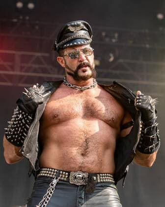 September 15, 2019, Chicago, Illinois, U.S: J.J. LIPPOLD of the Village People during the Riot Fest Music Festival at Douglas Park in Chicago, Illinois Chicago U.S. - ZUMAs135 20190915_zap_s135_037 Copyright: xDanielxDeSloverx