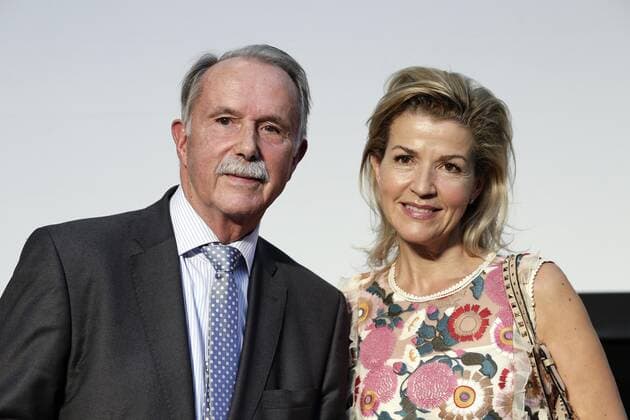 17.09.2019, Berlin, Deutschland - Bekanntgabe der Preistraeger des Praemium Imperiale 2019. Foto: Prof. Dr. Klaus-Dieter Lehmann, Praesident des Goethe-Instituts und Internationaler Berater des PRAEMIUM IMPERIALE und Anne-Sophie Mutter, Preistraegerin des Praemium Imperiale 2019 im Bereich Musik.