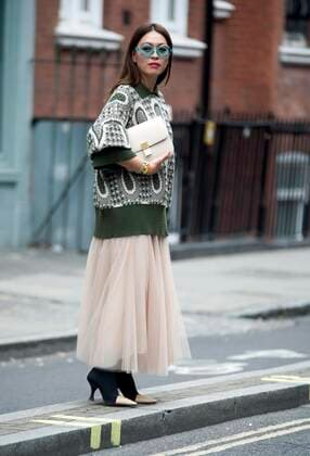 Street Style on day five of London Fashion Week SS 2020 on Monday September 16th 2019, showcasing stylish individuals London is internationally known for. Image shows a woman wearing a top by JW Anderson  (112328671)