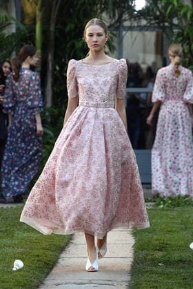 Milan Fashion Week, Women Spring Summer 2020. Milan, Women s Fashion, Spring Summer 2020. Luisa Beccaria catwalk Pictured: model  Copyright: xBlufotox xIPAx xFotosickix
