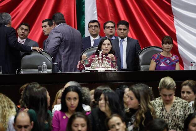 September 19, 2019: EUM20190919NAC59.JPG .CIUDAD DE MEXICO. CongressCongreso-Diputados.- 19 de septiembre de 2019.- La Camara de Diputados durante la sesion que discute las leyes secundarias de la reforma educativa. Foto: Agencia EL UNIVERSALIvan StephensEELG Copyright: xElxUniversalx