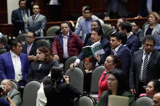 September 19, 2019: EUM20190919NAC60.JPG .CIUDAD DE MEXICO. CongressCongreso-Diputados.- 19 de septiembre de 2019.- La Camara de Diputados durante la sesion que discute las leyes secundarias de la reforma educativa. Foto: Agencia EL UNIVERSALIvan StephensEELG Copyright: xElxUniversalx