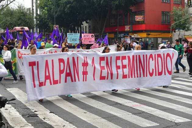 September 19, 2019: EUM20190919SOC12.JPG .CIUDAD DE MEXICO. ProtestProtesta-Feminista.- 19de septiembre de 2019. Aspectos de la marcha denominada Terremoto Feminista en protesta por los feminicidios, que salio del Monumento a la Revolucion y llego al Ãngel de la Independencia. Foto: Agencia EL UNIVERSALBerenice FregosoEELG Copyright: xElxUniversalx