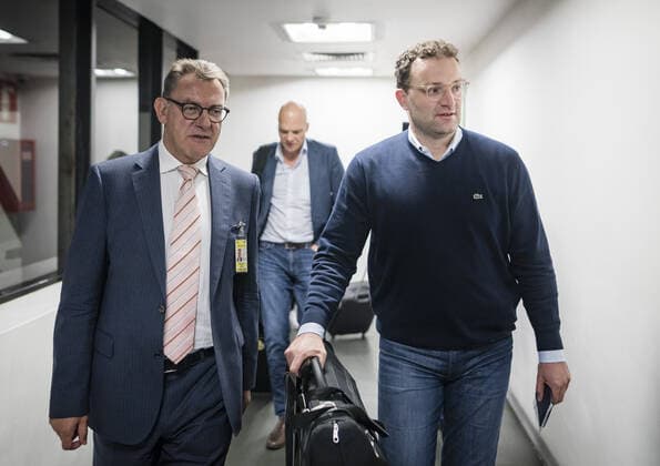Bundesgesundheitsminister Jens Spahn (CDU) Im Rahmen seiner Ankunft in Mexiko-Stadt am 19.09.2019 Mexiko-Stadt Mexiko