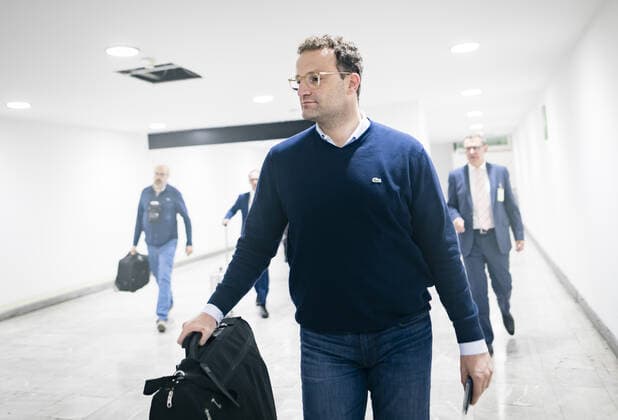 Bundesgesundheitsminister Jens Spahn (CDU) Im Rahmen seiner Ankunft in Mexiko-Stadt am 19.09.2019 Mexiko-Stadt Mexiko