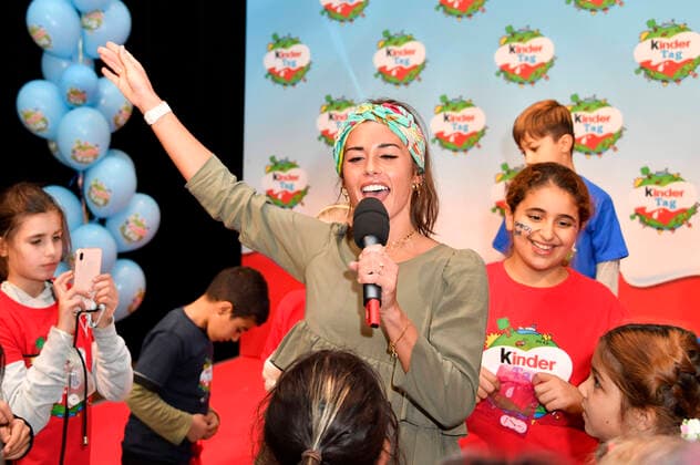 Sarah Lombardi beim Ferrero kinderTag 2019 im Radialsystem V. Berlin, 19.09.2019