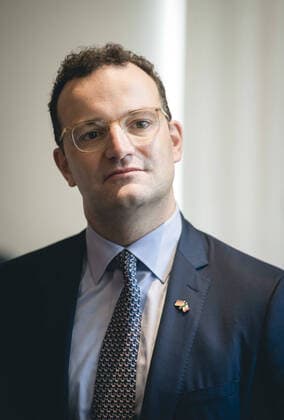 Bundesgesundheitsminister Jens Spahn (CDU) Im Rahmen eines Treffens mit der deutsch-mexikanischen Handelskammer CAMEXA und deutschen Unternehmen aus dem Gesundheitssektor am 20.09.2019 in Mexiko-Stadt. Mexiko-Stadt Mexiko