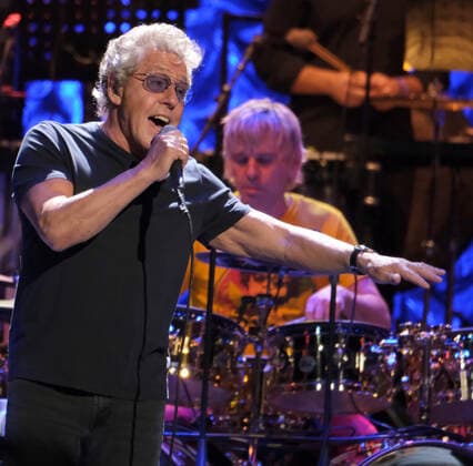 The Who Moving On! tour 2019 with Roger Daltrey, and Keith Moon on drums perform on stage at the BB&T center in Sunrise, Florida on Friday, September 20, 2019. Photo By Gary I Rothstein  MIA20190920130 GARYxIxROTHSTEIN