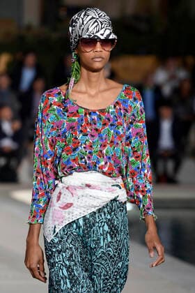Milan Fashion Week, Women Spring Summer 2020. Milan, Women s Fashion, Spring Summer 2020. MISSONI catwalk. Pictured: model  Copyright: xSimonaxChiocciax xIPAx xFotosickix