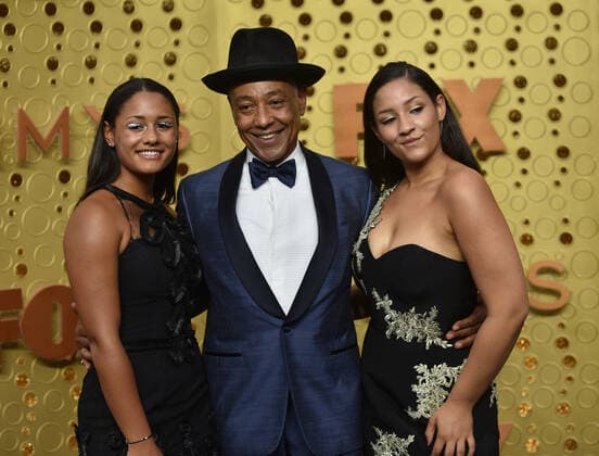 Giancarlo Esposito and guests arrive for the 71st annual Primetime Emmy Awards held at the Microsoft Theater in downtown Los Angeles on Sunday, September 22, 2019.  LAP2019092280 CHRISTINExCHEW