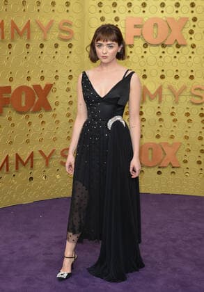 Maisie Williams arrives for the 71st annual Primetime Emmy Awards held at the Microsoft Theater in downtown Los Angeles on Sunday, September 22, 2019.  LAP201909221126 CHRISTINExCHEW