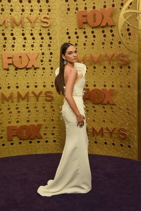 September 22, 2019, Los Angeles, California, USA: Emanuela Postacchini during red carpet arrivals for the 71st Emmy Awards, at the Microsoft Theater. Los Angeles USA  - ZUMAy Aw 20190922_mda_h84_351 Copyright: xKathyxHutchinsx