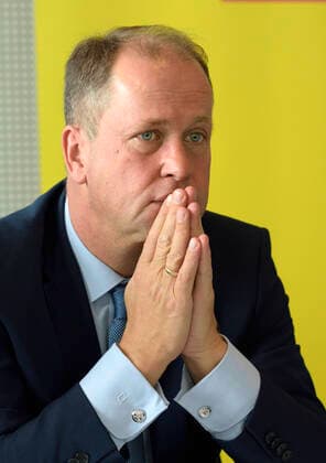 Joachim STAMP , Vorsitzender der FDP von Nordrhein-Westfalen , 16.09.2019 Joachim STAMP , FDP , 16.09.2019