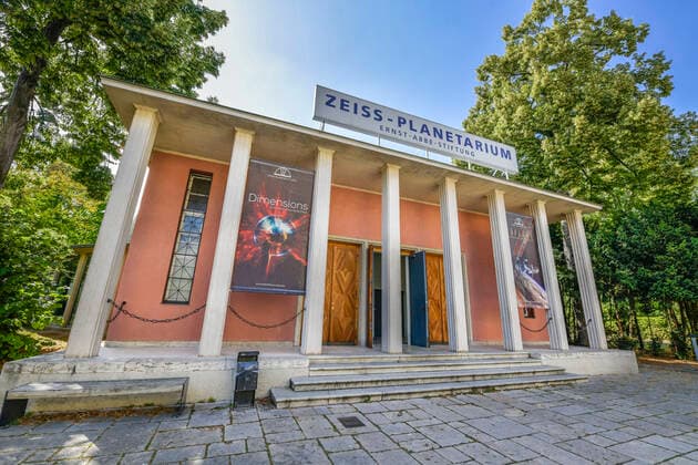 Zeiss-Planetarium Jena, Am Planetarium, Jena, Thüringen, Deutschland *** Zeiss Planetarium Jena, Am Planetarium, Jena, Thuringia, Germany