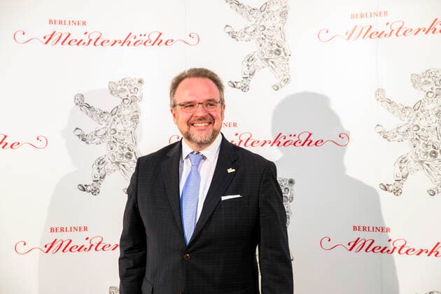 Gastronomischer Innovator 2019 Bernhard Moser von eat! berlin bei der Ankuendigung der Berliner Meisterkoeche 2019 in Berlin am 24. September 2019. Berliner Meisterkoeche 2019