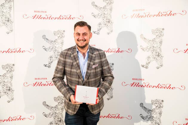 Restaurantleiter und Sommelier von Pots und Berliner Gastgeber 2019 Mathias Brandweiner bei der Ankuendigung der Berliner Meisterkoeche 2019 in Berlin am 24. September 2019. Berliner Meisterkoeche 2019