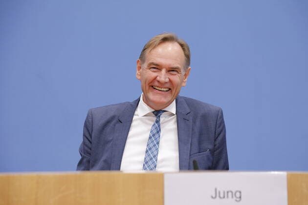 Burkhard Jung, Sprecher Initiative Digital für alle , Bundesvereinigung der kommunalen Spitzenverbände, Präsident Deutscher Städtetag, Deutschland, Berlin, Bundespressekonferenz, Thema: Ankündigung des nationalen Digitaltages 2020, 25.09.2019