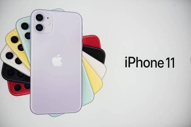 September 25, 2019, Krakow, Poland: Apple s new mobile phone, iPhone 11 banner is seen at a shopping mall. Krakow Poland - ZUMAs197 20190925_zab_s197_005 Copyright: xOmarxMarquesx