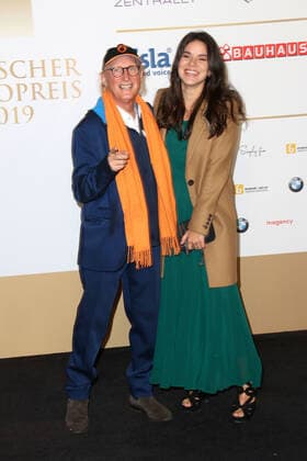 Otto Waalkes und Lilly Roberts bei der Verleihung Deutscher Radiopreis 2019 am 25.09.2019 in Hamburg Deutscher Radiopreis 2019 Verleihung in Hamburg