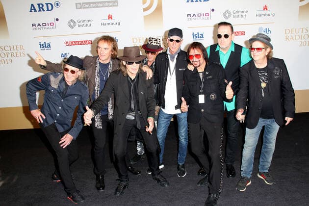 Udo Lindenberg und Band bei der Verleihung Deutscher Radiopreis 2019 am 25.09.2019 in Hamburg Deutscher Radiopreis 2019 Verleihung in Hamburg