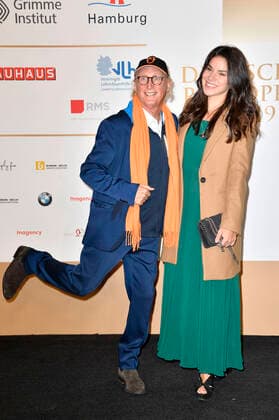 Otto Waalkes und Lilly Roberts bei der Verleihung des Deutschen Radiopreises 2019 in der Elbphilharmonie. Hamburg, 25.09.2019