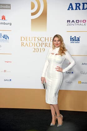 Sandra Quadflieg zu Gast bei der Verleihung des 10. Deutscher Radiopreis am 25.09.2019. Der Deutsche Radiopreis wurde in der Elbphilharmonie in Hamburg vergeben. bei der Verleihung Deutscher Radiopreis 2019 am 25.09.2019. Die Verleihung fand in der Hamburger Elbphilharmonie in Hamburg statt., Hamburg Hafen Hamburg Deutschland
