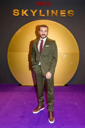Edin Hasanovic bei der Premiere der Netflix-Serie Skylines im Henninger-Turm. Frankfurt, 25.09.2019