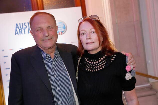 Austrian Art Award DFG 2019 Wien, Das Odeon Theater, 26.09.2019 Christian Ludwig Attersee und Ehefrau Ingried Brugger Wien Austria