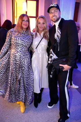 Austrian Art Award DFG 2019 Wien, Das Odeon Theater, 26.09.2019 Nathalia Ushakova, Niko Niko aka Niko Zivanovic, Martina Mueller-Callisti Wien Austria
