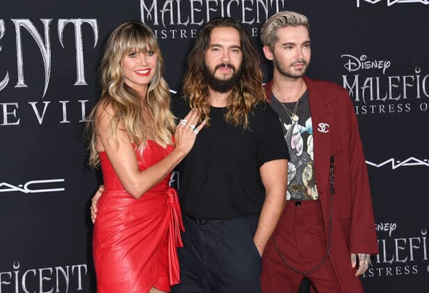 30 September 2019 - Hollywood, California - Heidi Klum, Tom Kaulitz, Bill Kaulitz. Disney s Maleficent: Mistress of Evil Los Angeles Premiere held at The El Capitan Theatre. Photo Credit: Birdie Thompson AdMedia 245642 2019-09-30 California Hollywood Etats-Unis  Copyright: xAdMediax STAR_245642_081