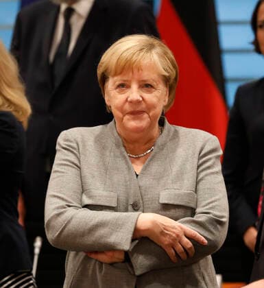 News Bilder des Tages Bundeskanzlerin Angela Merkel, Deutschland, Berlin, Bundeskanzleramt, Gepräch BK in Merkel mit den Vertreterinnen und Vertretern der in der Flüchtlingsaufnahme engagierten Verbänden und gesellschaftlichen Gruppen, 01.10.2019