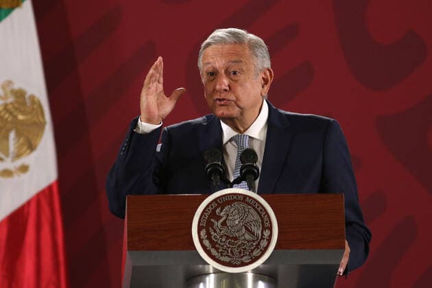 Mexiko, Präsident Manuel Lopez Obrador Pressekonferenz in Mexiko-Stadt October 2, 2019: EUM20191002NAC01.JPG.CIUDAD DE MEXICO, President-Presidente-Conferencia.- El presidente Andres Manuel Lopez Obrador encabezo una conferencia de prensa matutina este 2 de octubre de 2019 en Palacio Nacional. Foto: Agencia EL UNIVERSAL Carlos Mejia AFBV Copyright: xCarlosxMejia ElxUniversalx