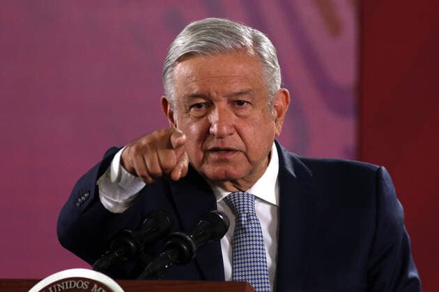 Mexiko, Präsident Manuel Lopez Obrador Pressekonferenz in Mexiko-Stadt October 2, 2019: EUM20191002NAC05.JPG.CIUDAD DE MEXICO, President-Presidente-Conferencia.- El presidente Andres Manuel Lopez Obrador encabezo una conferencia de prensa matutina este 2 de octubre de 2019 en Palacio Nacional. Foto: Agencia EL UNIVERSAL Carlos Mejia AFBV Copyright: xCarlosxMejia ElxUniversalx