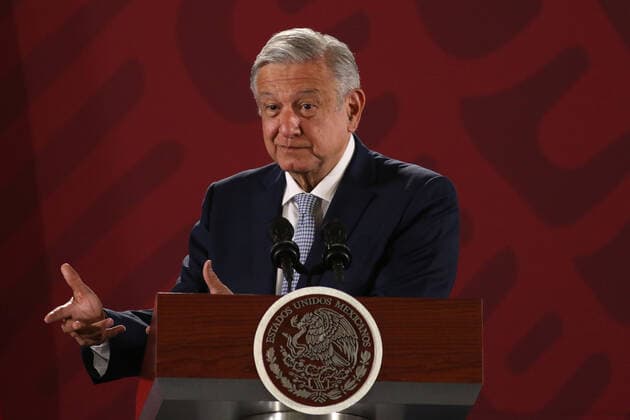 Mexiko, Präsident Manuel Lopez Obrador Pressekonferenz in Mexiko-Stadt October 2, 2019: EUM20191002NAC04.JPG.CIUDAD DE MEXICO, President-Presidente-Conferencia.- El presidente Andres Manuel Lopez Obrador encabezo una conferencia de prensa matutina este 2 de octubre de 2019 en Palacio Nacional. Foto: Agencia EL UNIVERSAL Carlos Mejia AFBV Copyright: xCarlosxMejia ElxUniversalx