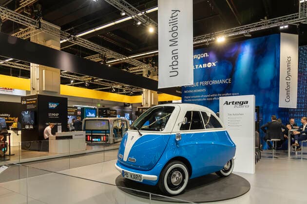 DEU, Deutschland, Hessen, Frankfurt am Main, 11.09.2019: Internationale Automobil-Ausstellung, IAA, Frankfurt am Main. Eine der größten und international bedeutendsten Automobilfachmessen der Welt. *** DEU, Germany, Hesse, Frankfurt am Main, 11 09 2019 International Motor Show, IAA, Frankfurt am Main One of the largest and most important international motor shows in the world