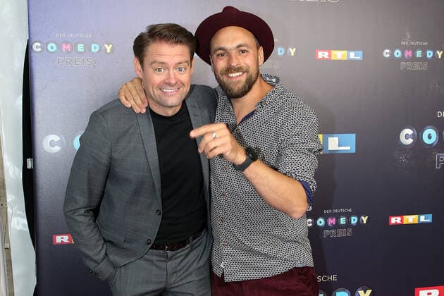 Max Giermann und Max Mutzke bei der Verleihung von Der Deutsche Comedypreis 2019 am 2.10.2019 in Köln Deutscher Comedypreis 2019 in Köln